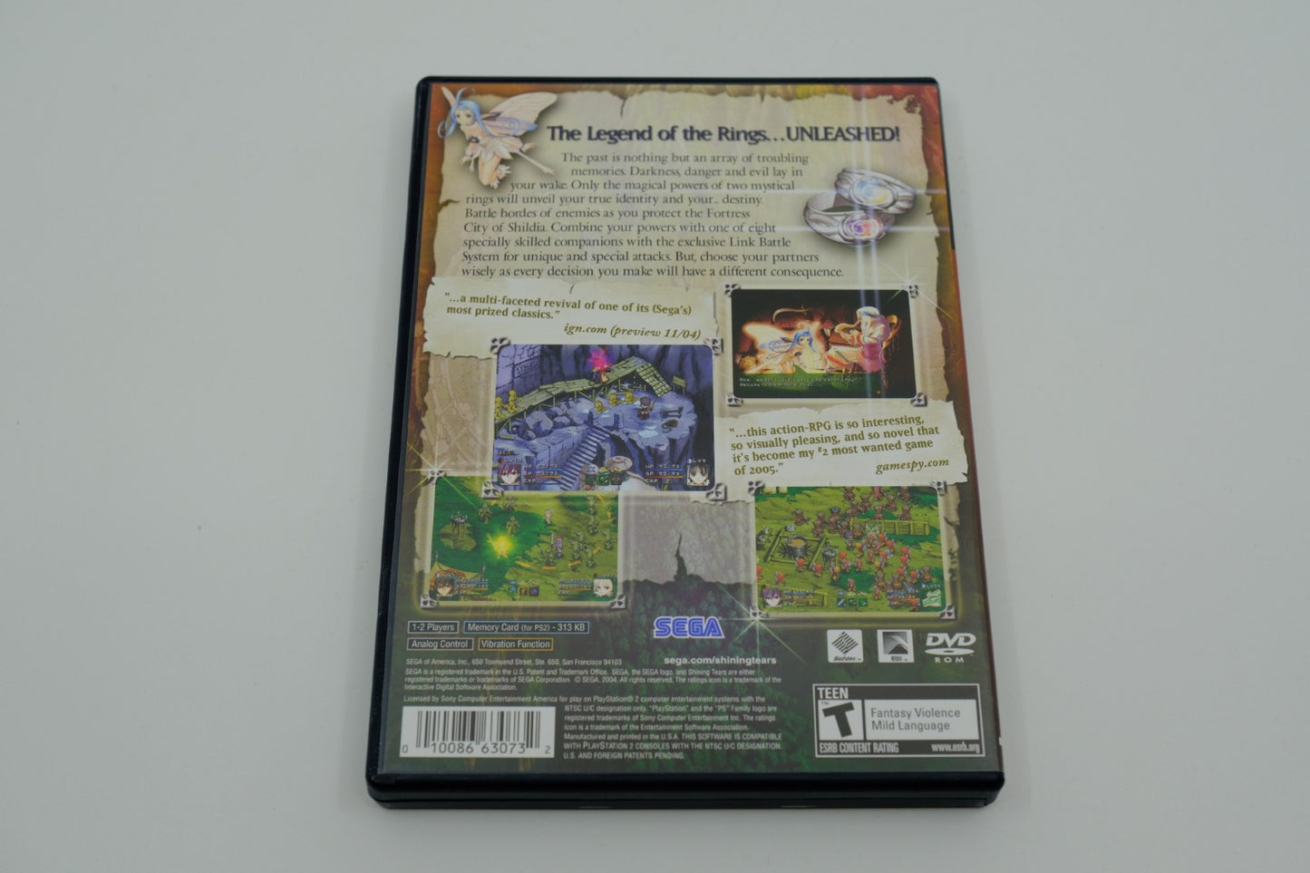 Shining Tears Playstation 2 Complete