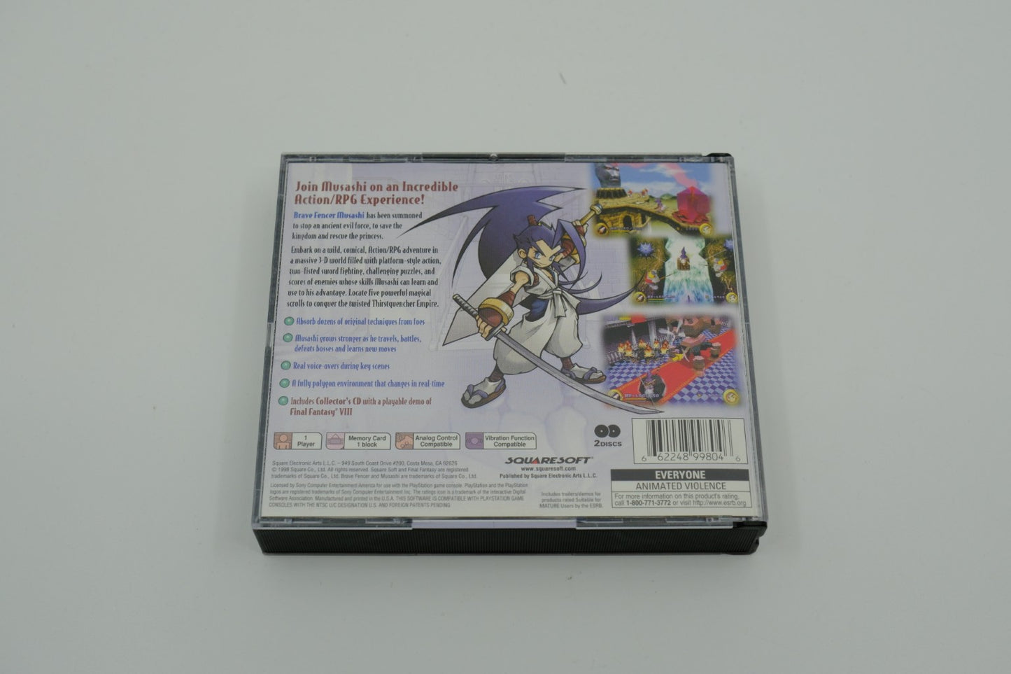 Brave Fencer Musashi Playstation 1 Complete