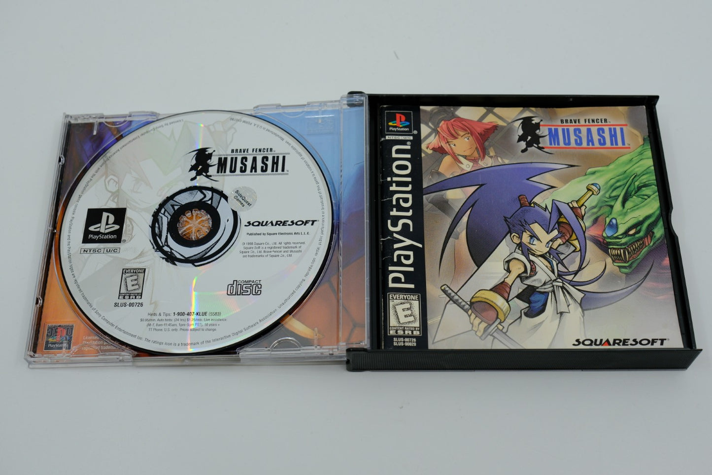 Brave Fencer Musashi Playstation 1 Complete