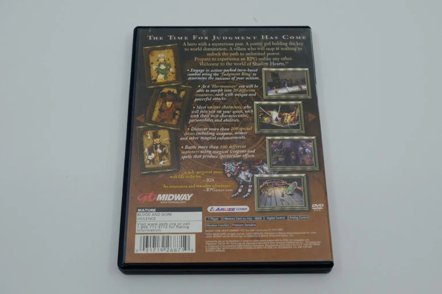Shadow Hearts Playstation 2 Complete RetroGate - Your Gateway to Classic Gaming