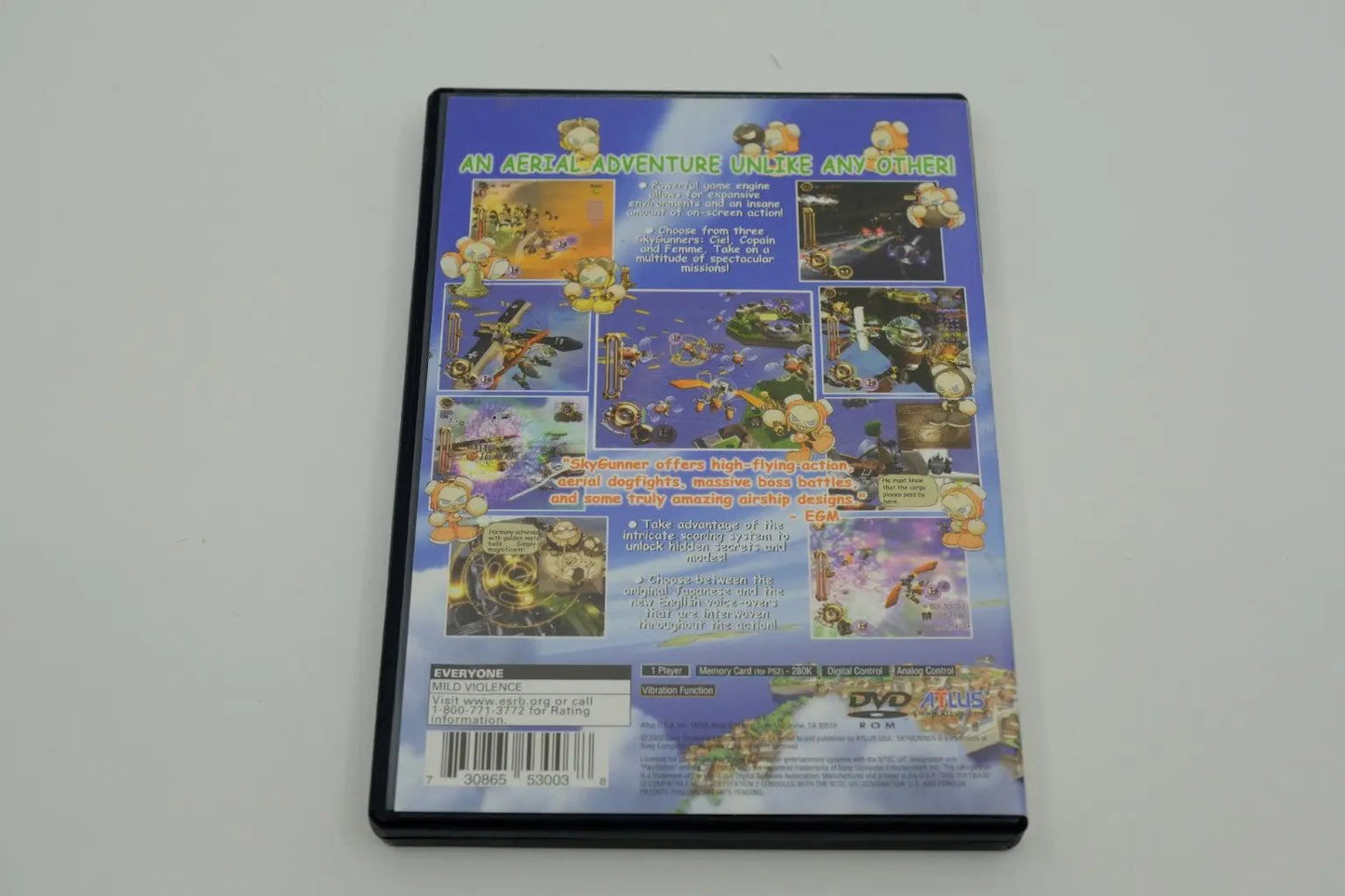 Sky Gunner Playstation 2 Complete RetroGate - Your Gateway to Classic Gaming