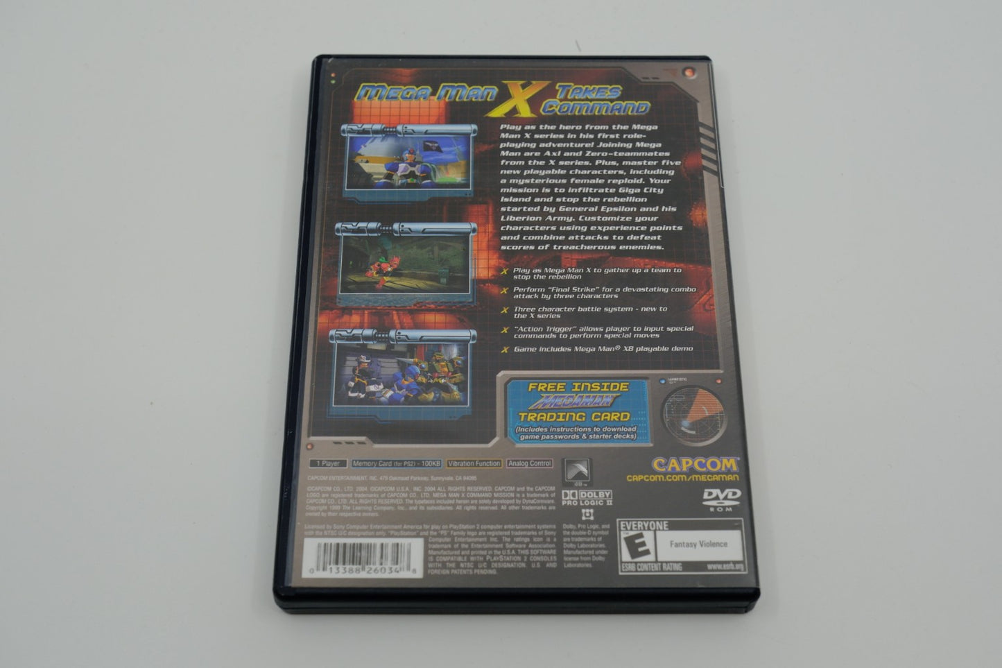 Mega Man X Command Mission Playstation 2 Complete