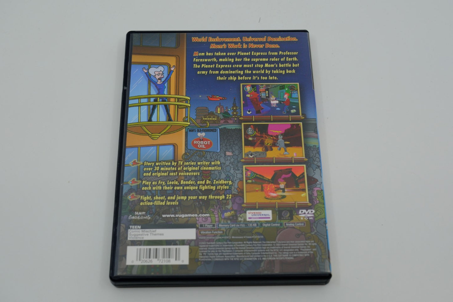 Futurama Playstation 2 Complete