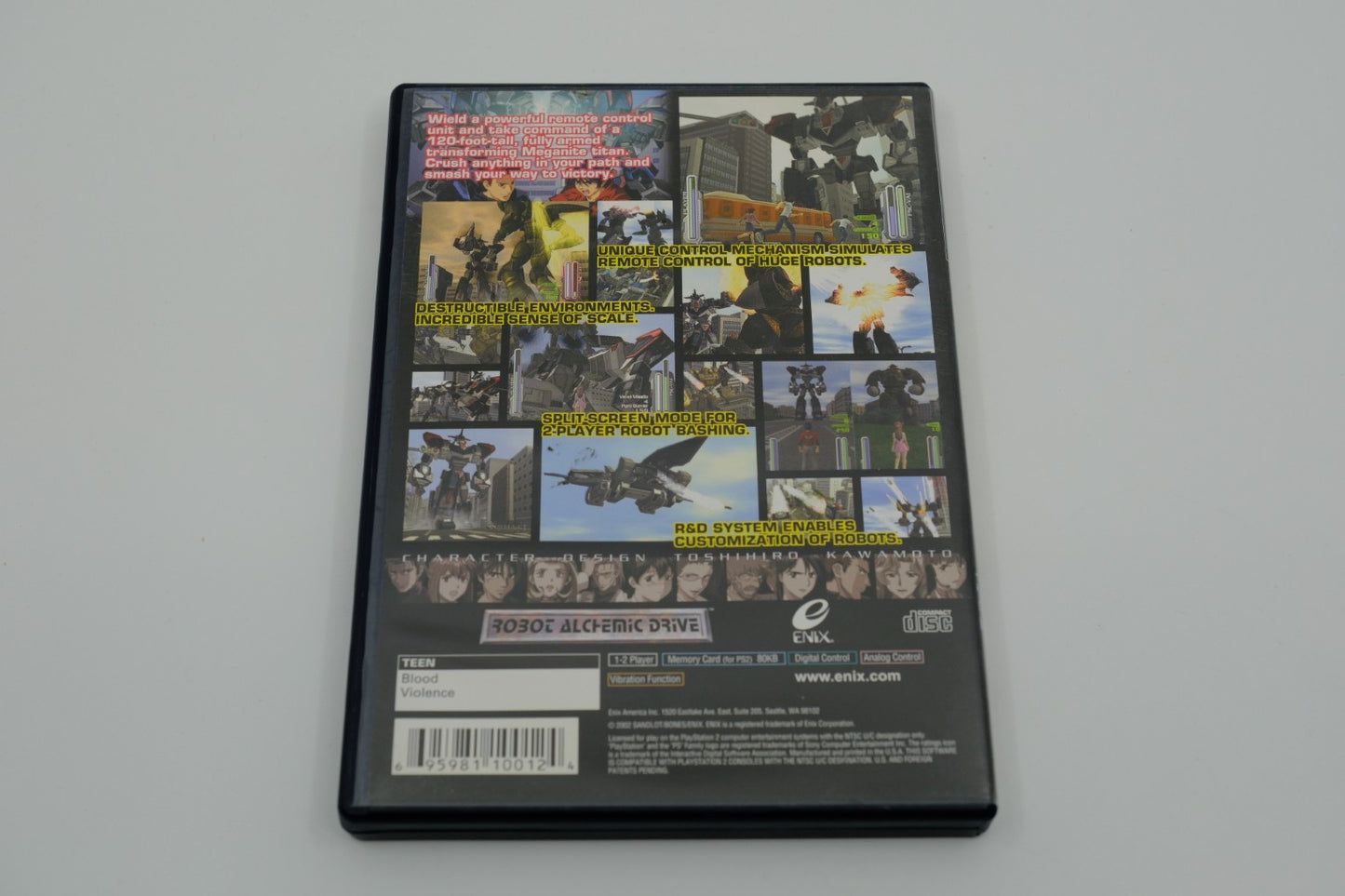 Robot Alchemic Drive Playstation 2 Complete