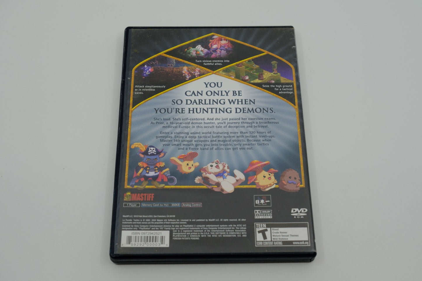 La Pucelle Tactics Playstation 2 Complete