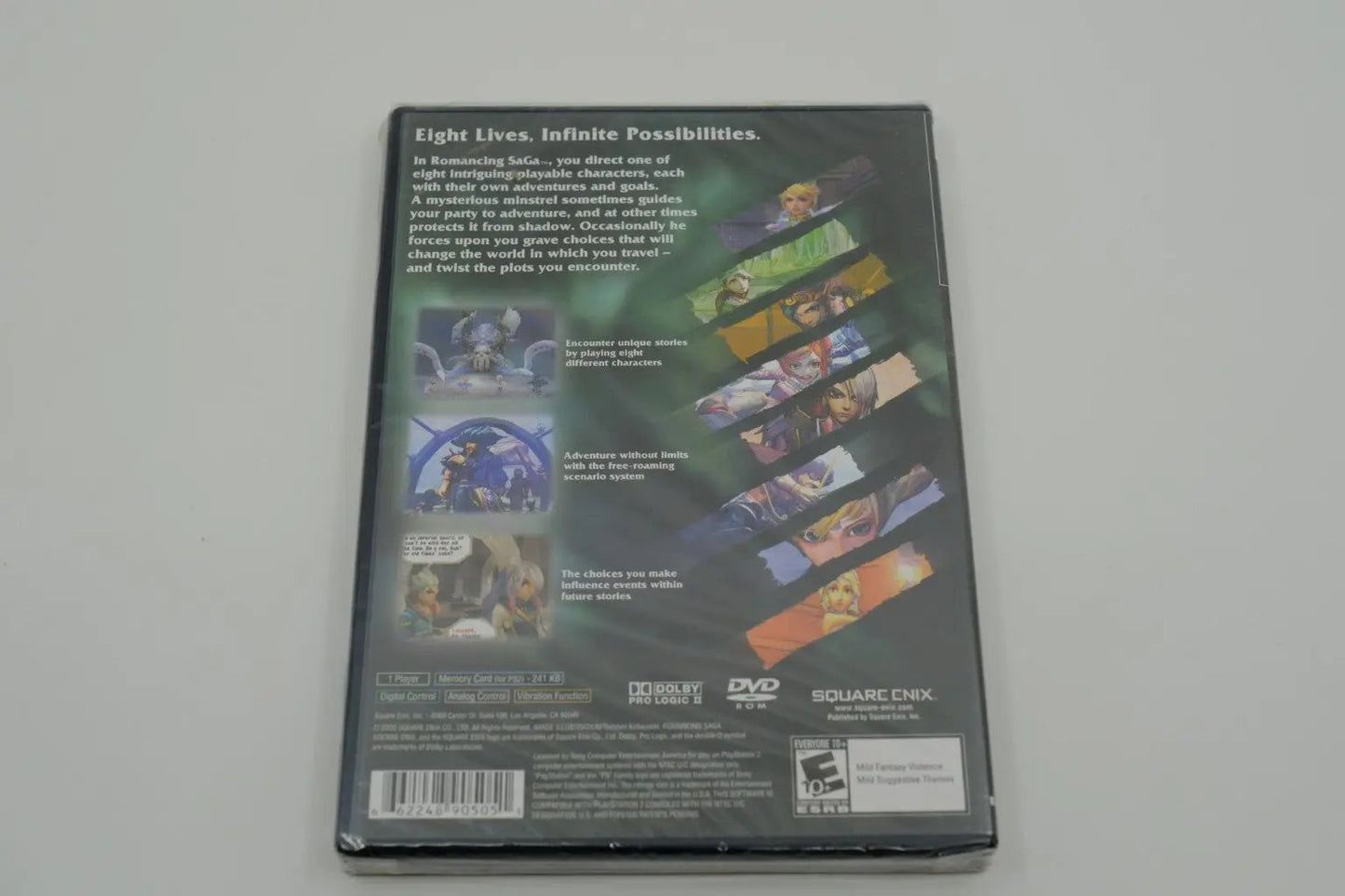 Romancing Saga Playstation 2 Sealed RetroGate - Your Gateway to Classic Gaming