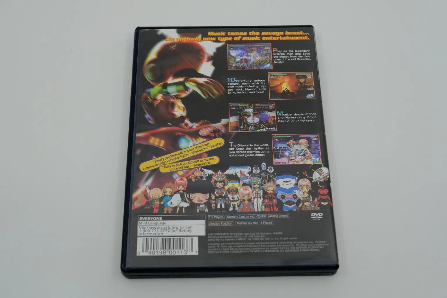 Gitaroo Man Playstation 2 Complete RetroGate - Your Gateway to Classic Gaming