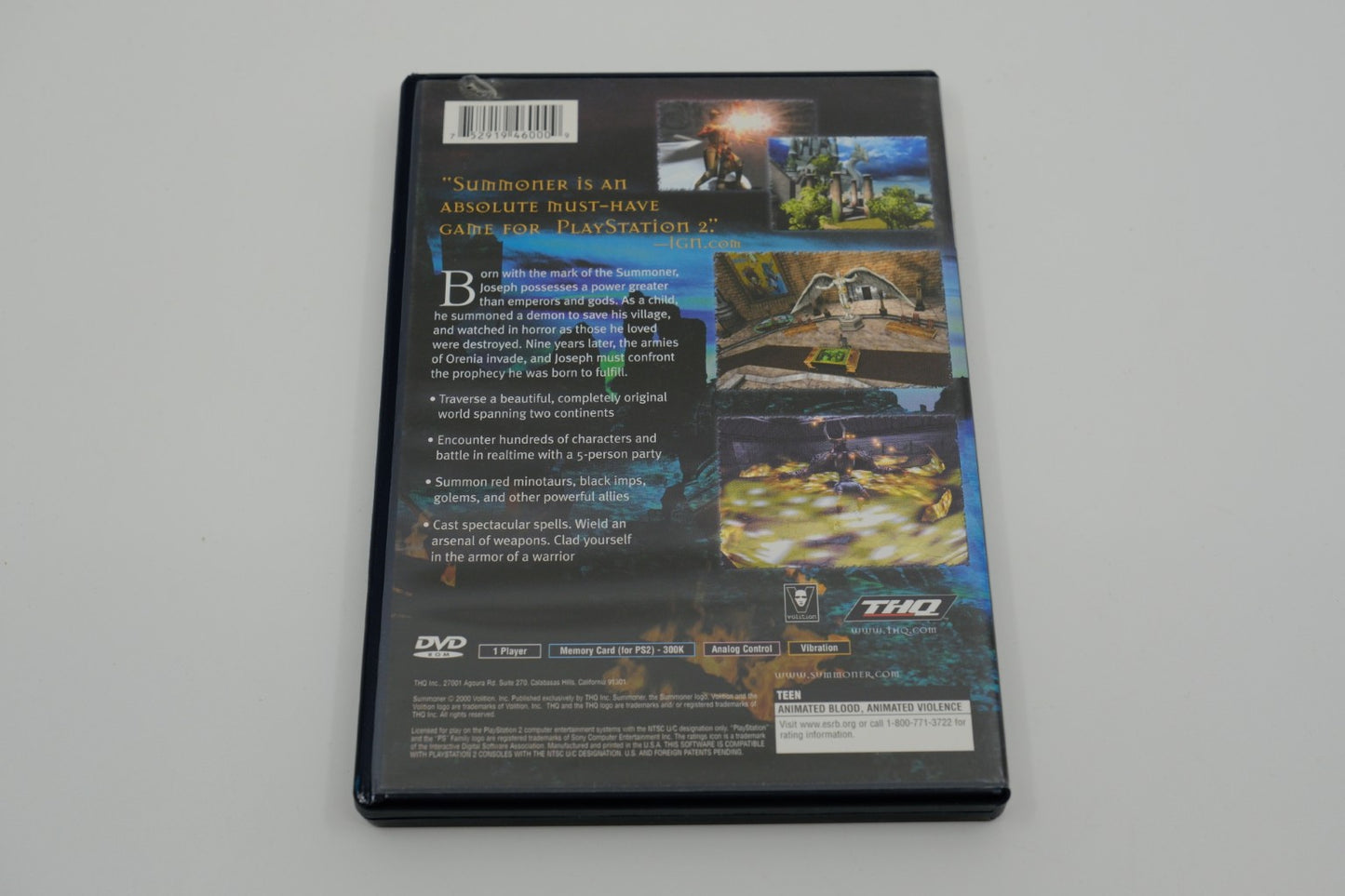 Summoner Playstation 2 Complete
