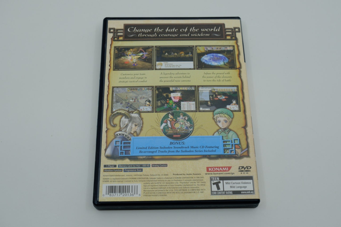 Suikoden Tactics Playstation 2 Complete