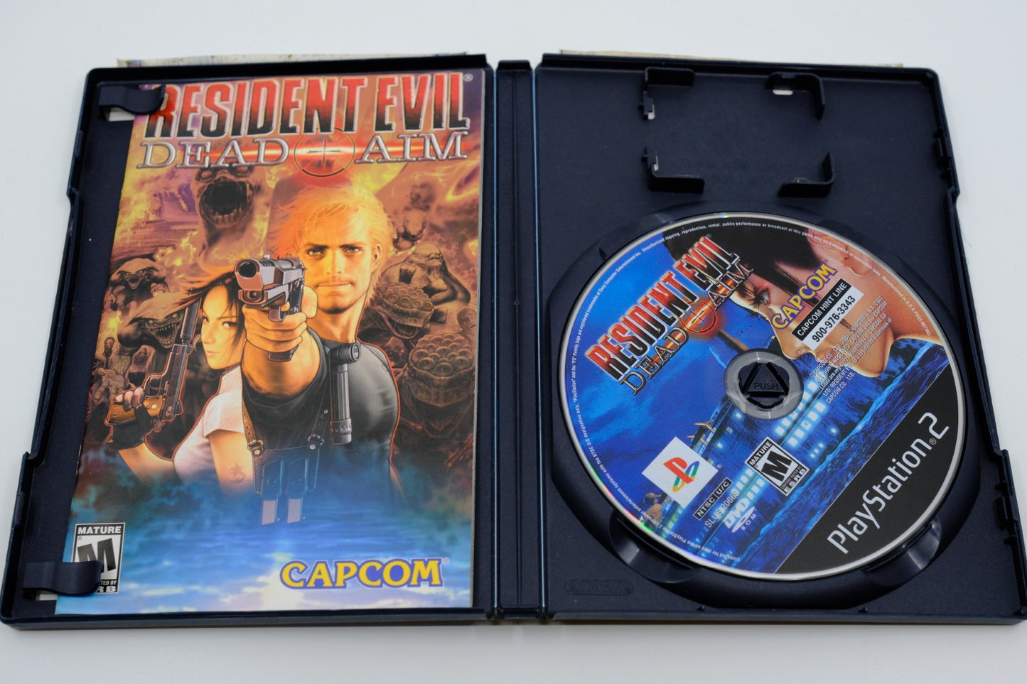 Resident Evil Dead Aim Playstation 2 Complete