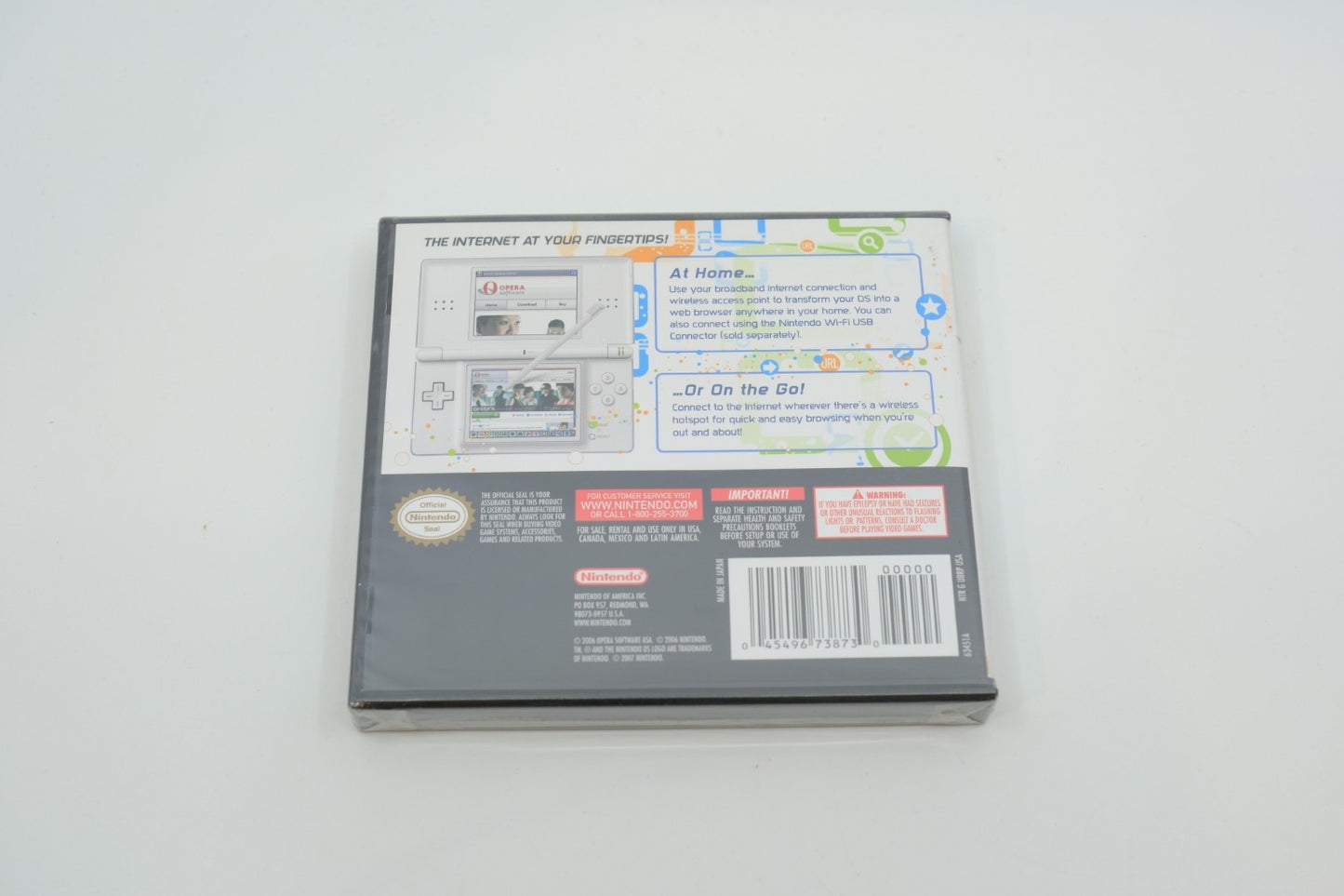 Nintendo DS Browser — Factory‑Sealed DS‑Lite Edition (Opera Web Kit)