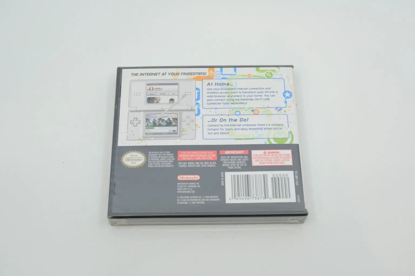 Nintendo DS Browser — Factory‑Sealed DS‑Lite Edition (Opera Web Kit) RetroGate - Your Gateway to Classic Gaming