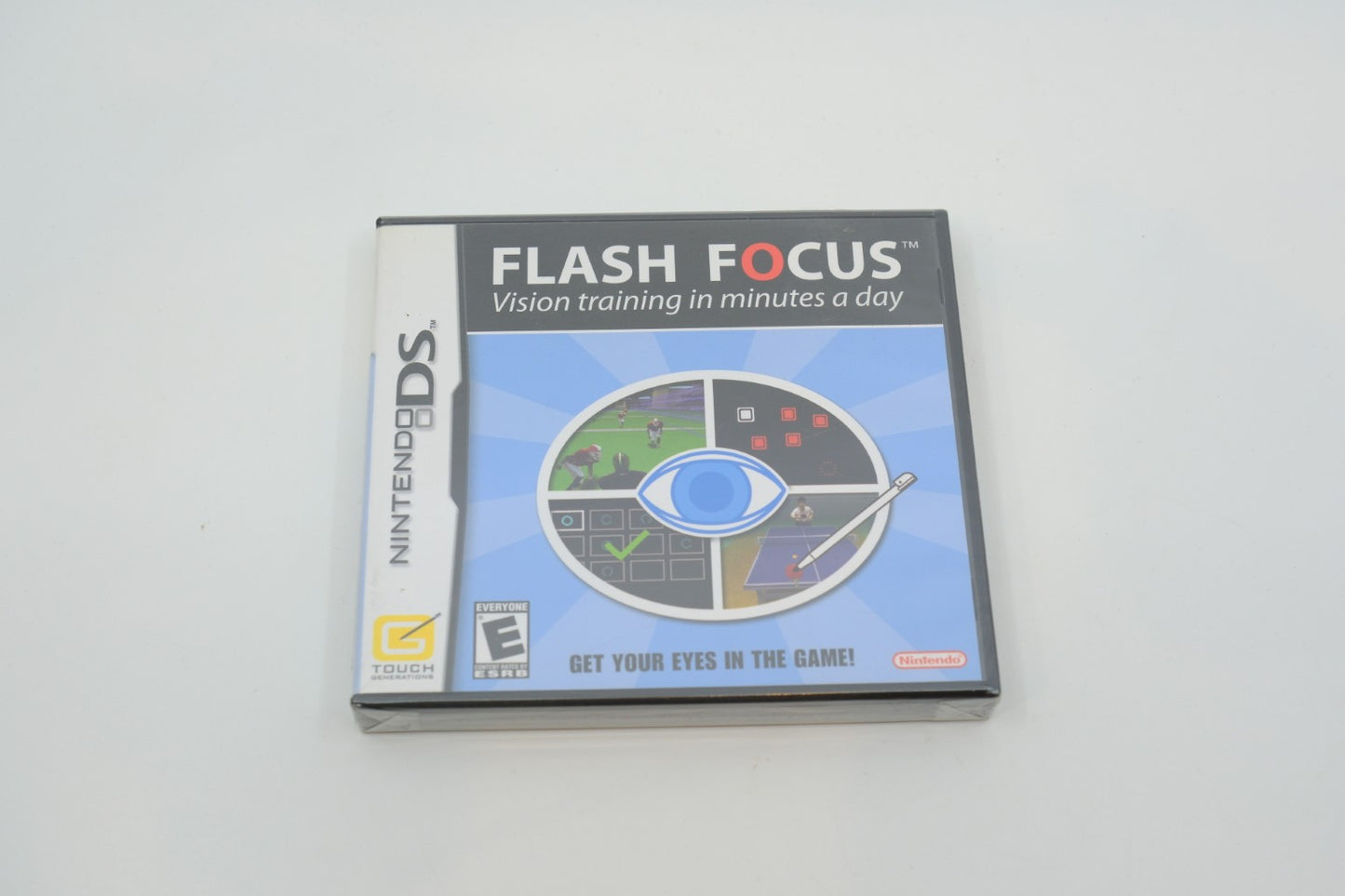 Flash Focus: Vision Training in Minutes a Day — Brand‑New Factory‑Sealed (Nintendo DS, 2007)