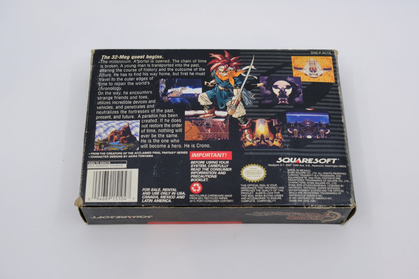 Chrono Trigger — Complete in Box