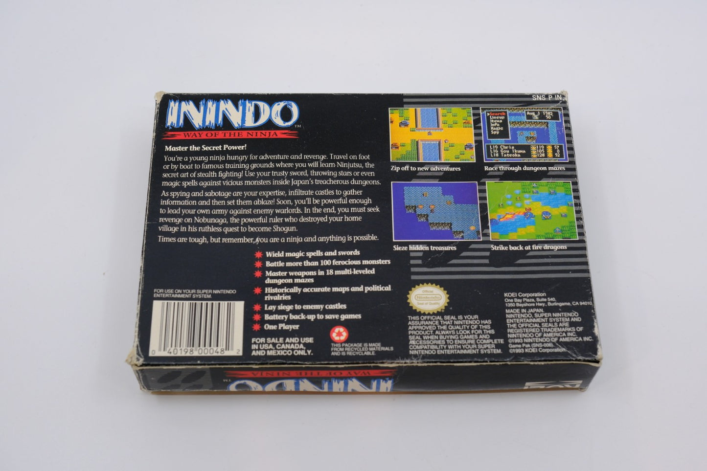 Inindo: Way of the Ninja — Complete in Box
