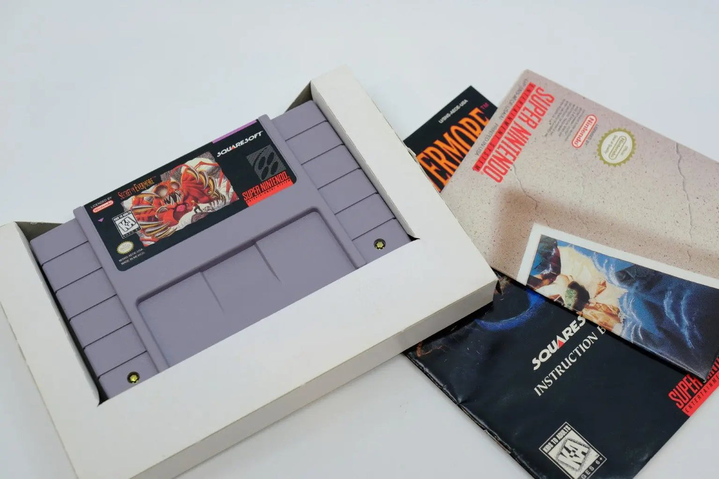 Secret of Evermore — Complete in Box RetroGate - Your Gateway to Classic Gaming