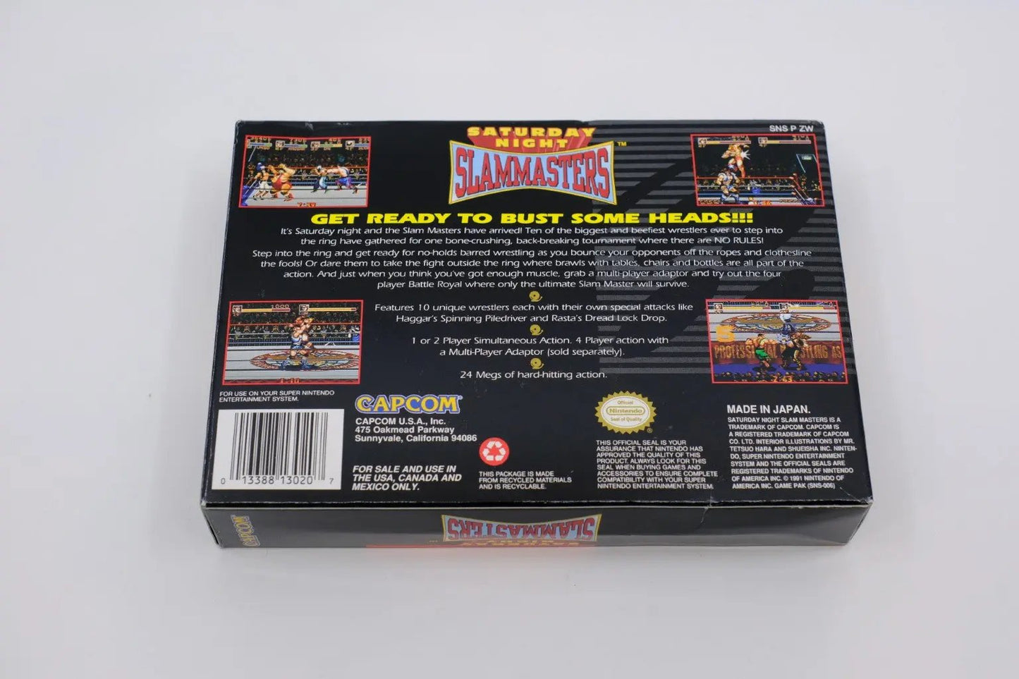 Saturday Night Slam Masters — Complete in Box RetroGate - Your Gateway to Classic Gaming