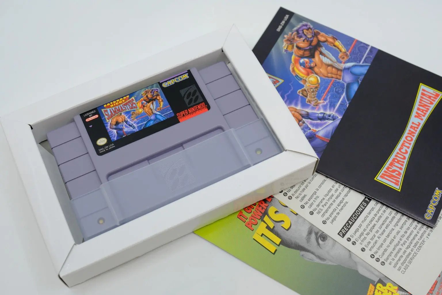 Saturday Night Slam Masters — Complete in Box RetroGate - Your Gateway to Classic Gaming