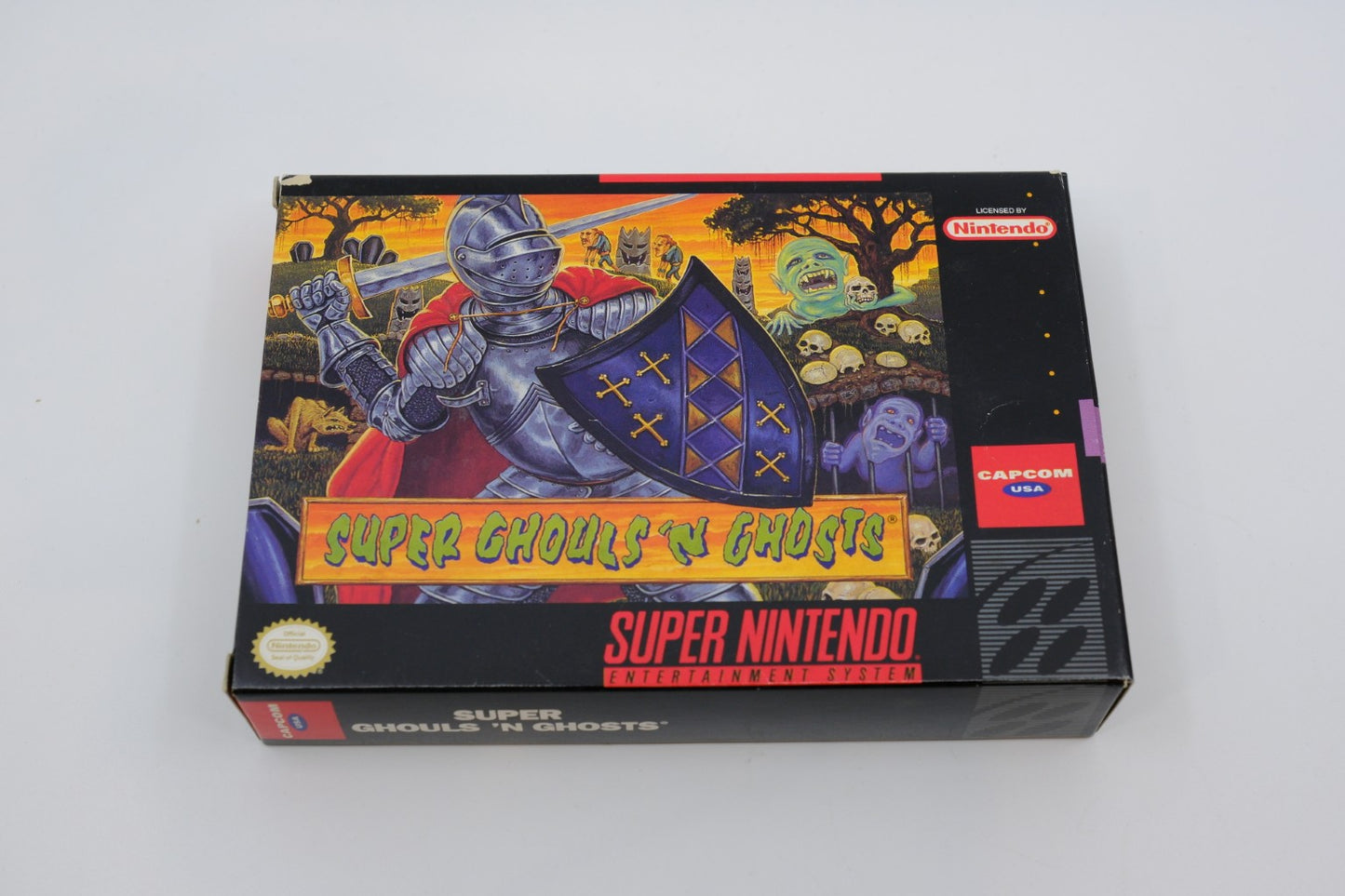 Super Ghouls ’n Ghosts — Complete in Box