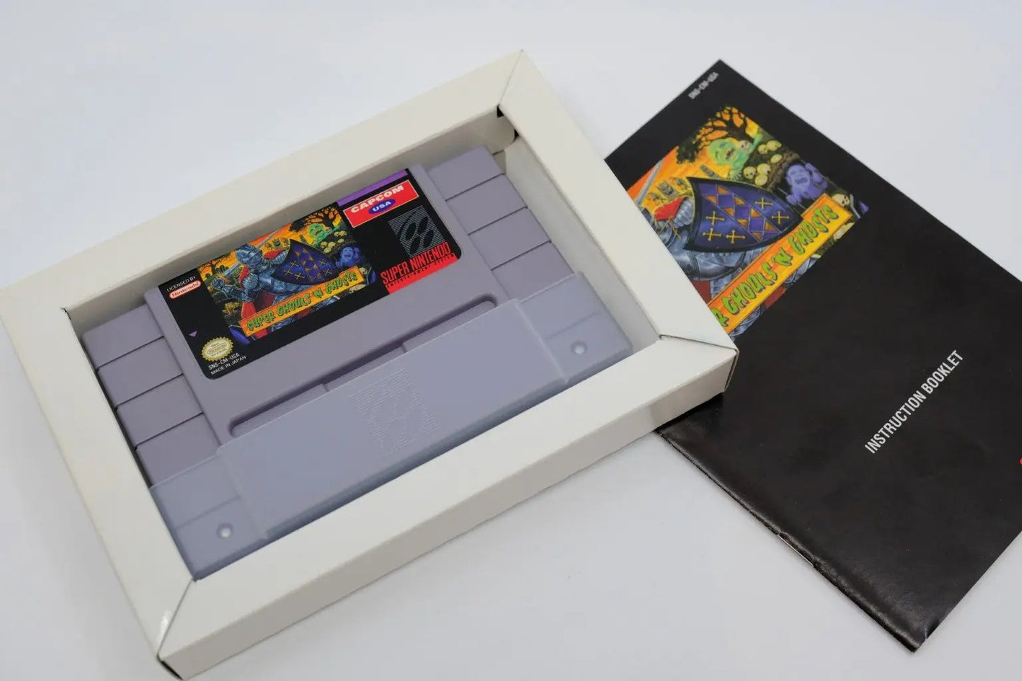 Super Ghouls ’n Ghosts — Complete in Box RetroGate - Your Gateway to Classic Gaming