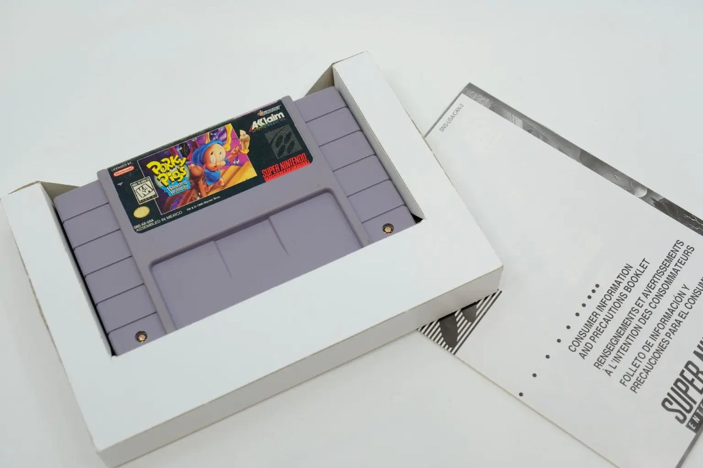 Porky Pig’s Haunted Holiday — Complete in box RetroGate - Your Gateway to Classic Gaming