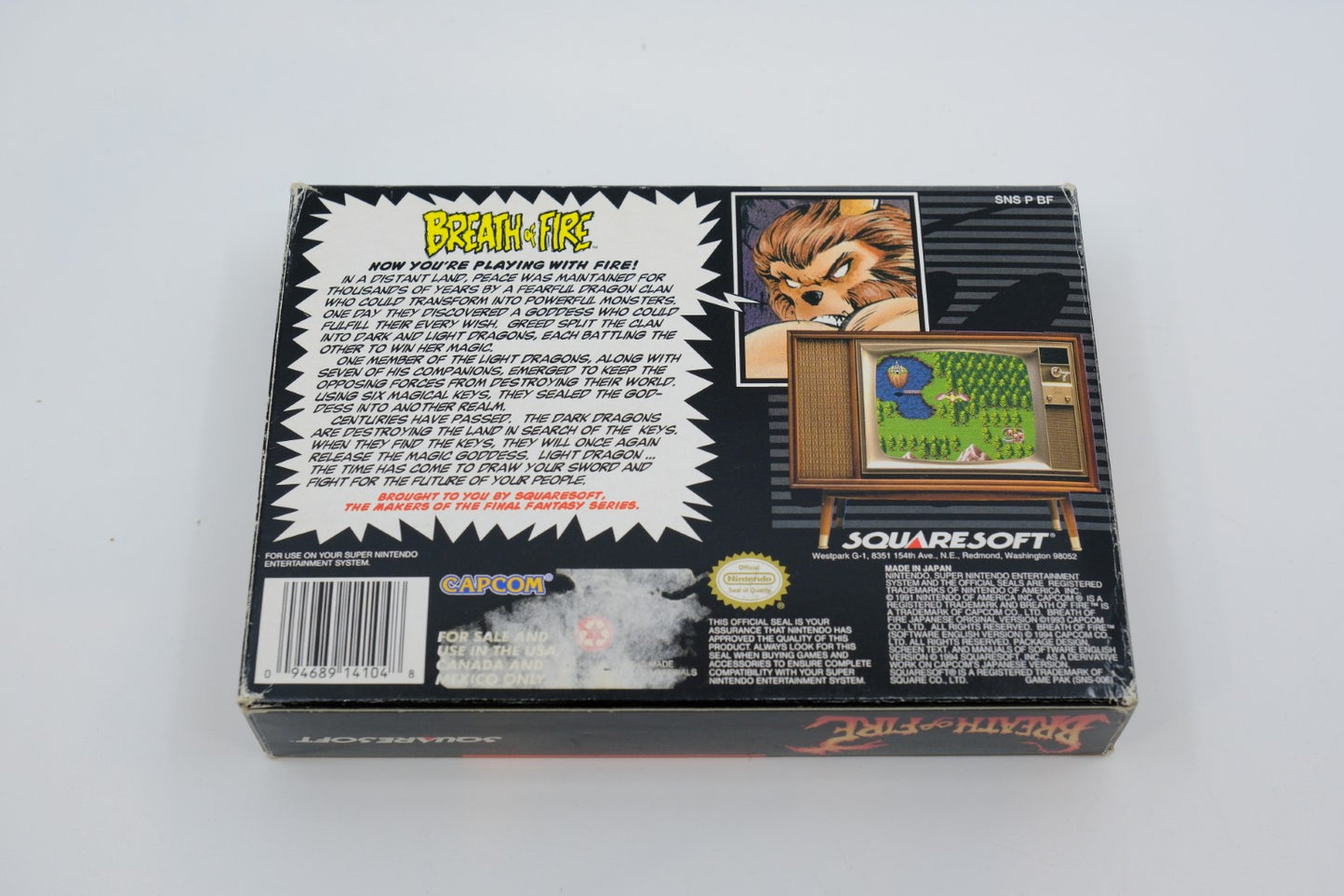 Breath of Fire — Complete in box