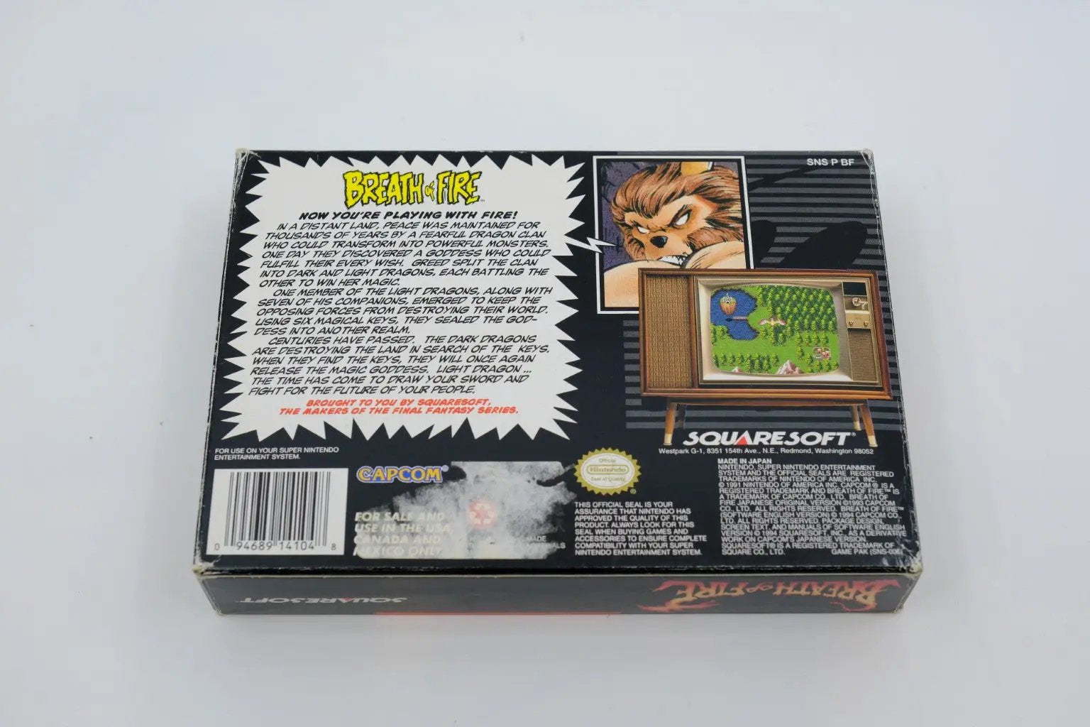 Breath of Fire — Complete in box RetroGate - Your Gateway to Classic Gaming