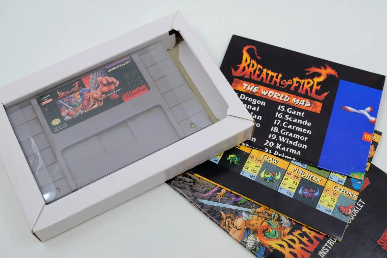 Breath of Fire — Complete in box RetroGate - Your Gateway to Classic Gaming