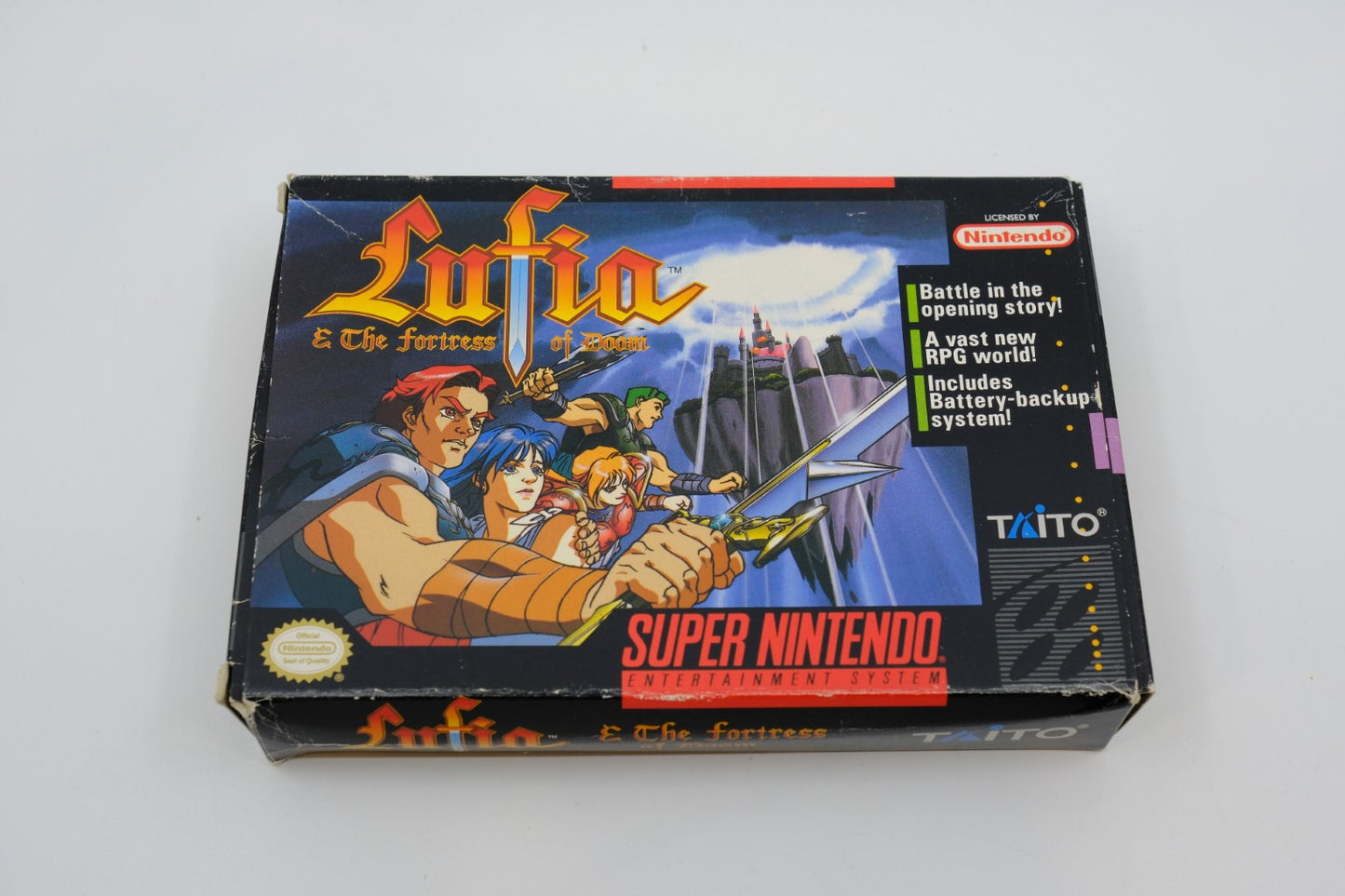 Lufia & the Fortress of Doom — Complete in box