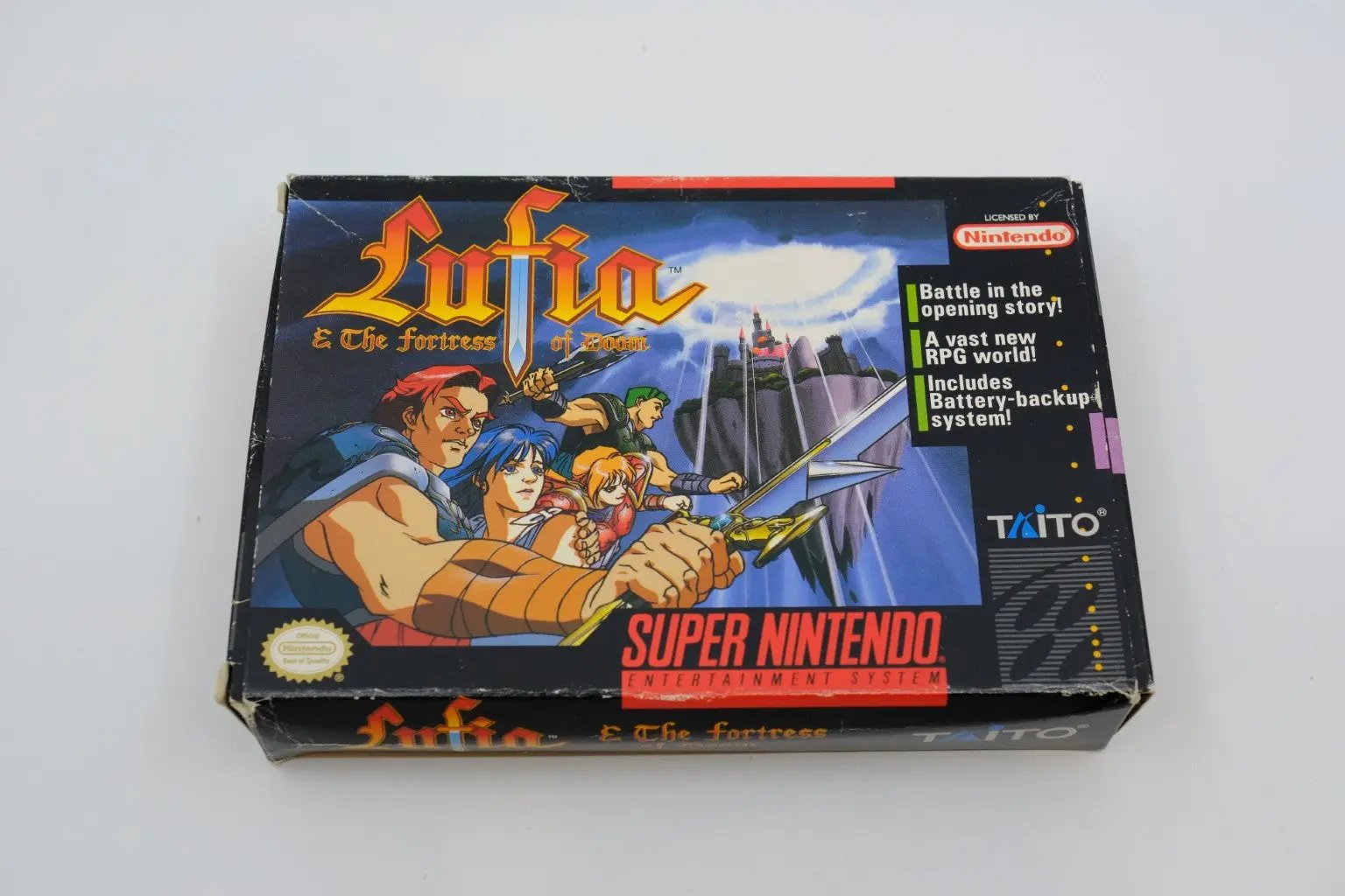 Lufia & the Fortress of Doom — Complete in box RetroGate - Your Gateway to Classic Gaming