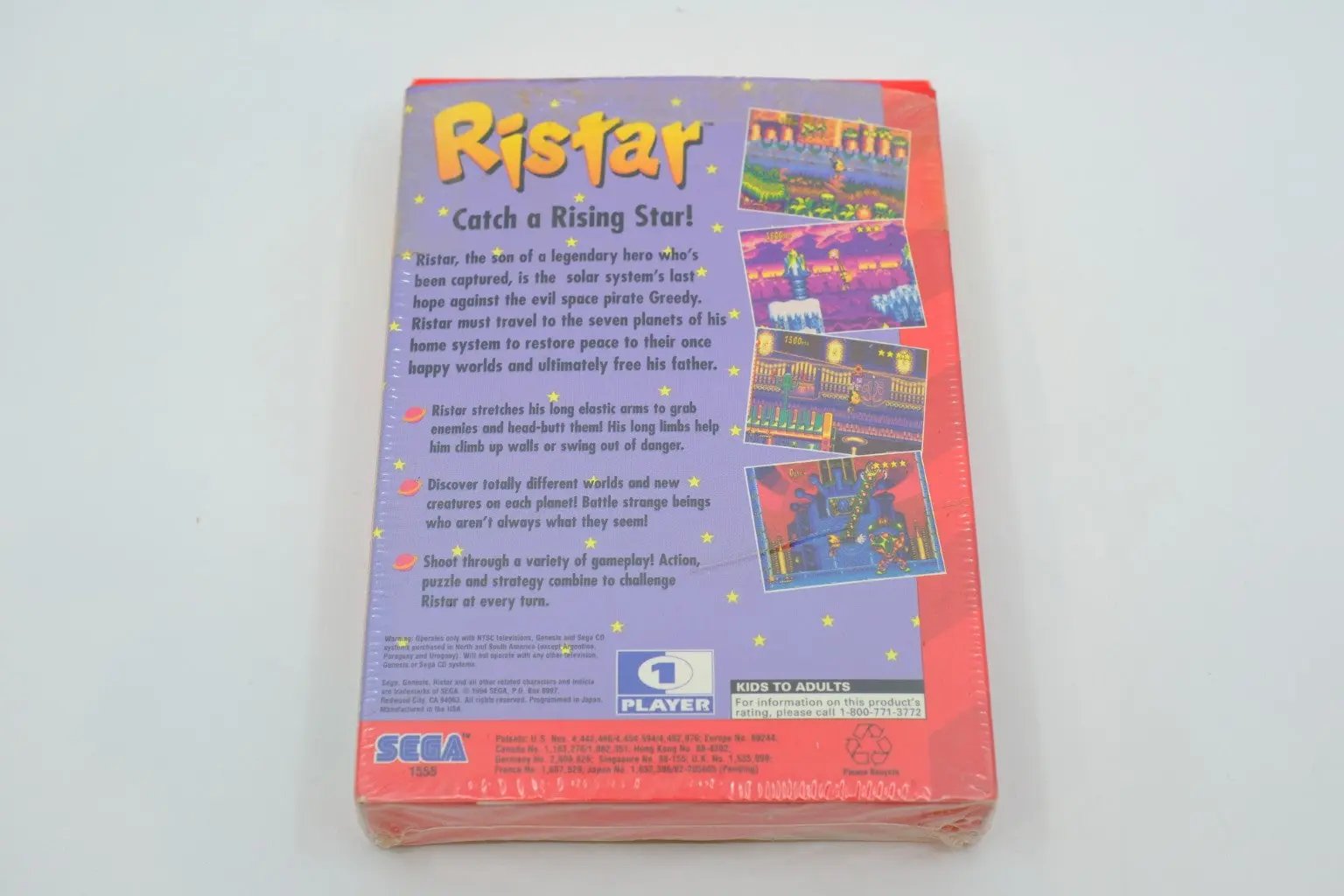 Ristar — Complete in Box RetroGate - Your Gateway to Classic Gaming