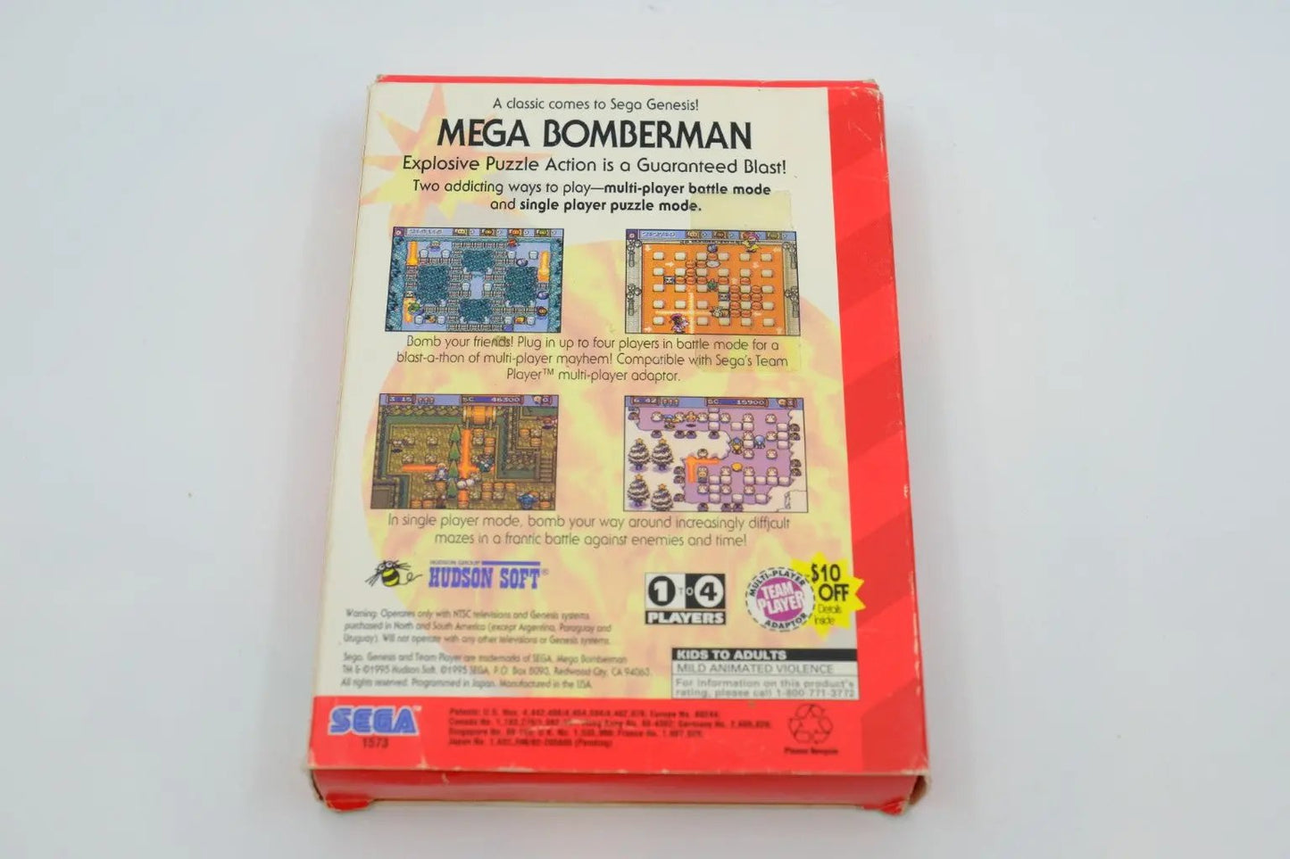 Mega Bomberman — Complete in Box RetroGate - Your Gateway to Classic Gaming