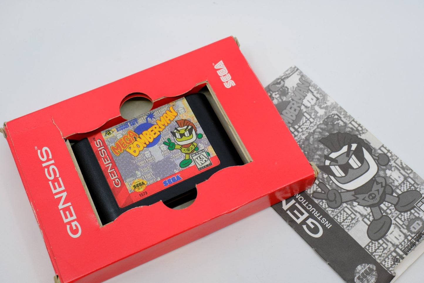 Mega Bomberman — Complete in Box