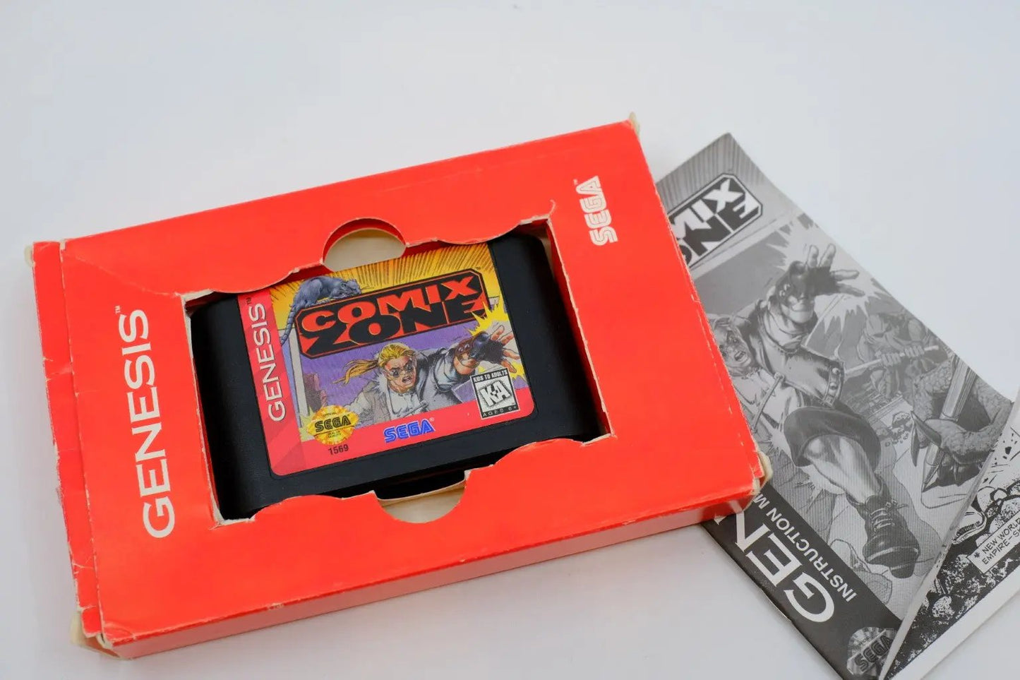 Comix Zone —  Complete in box RetroGate - Your Gateway to Classic Gaming