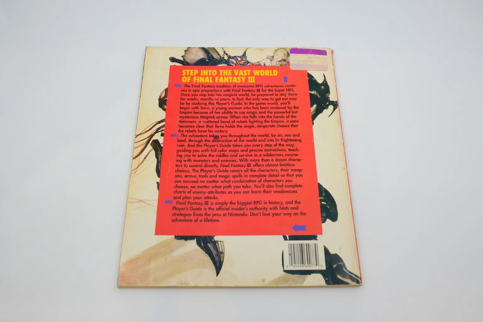 Final Fantasy III — Official Nintendo Player’s Guide (SNES) RetroGate - Your Gateway to Classic Gaming