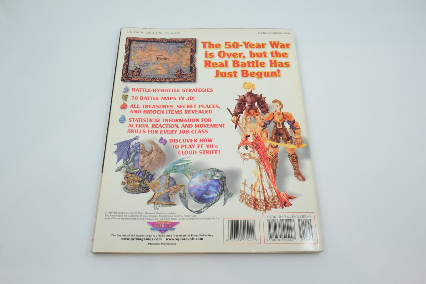 Final Fantasy Tactics — Prima’s Official Strategy Guide (PS1)