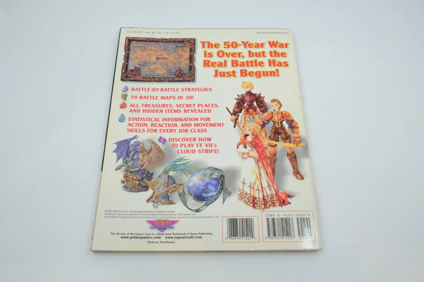 Final Fantasy Tactics — Prima’s Official Strategy Guide (PS1) RetroGate - Your Gateway to Classic Gaming