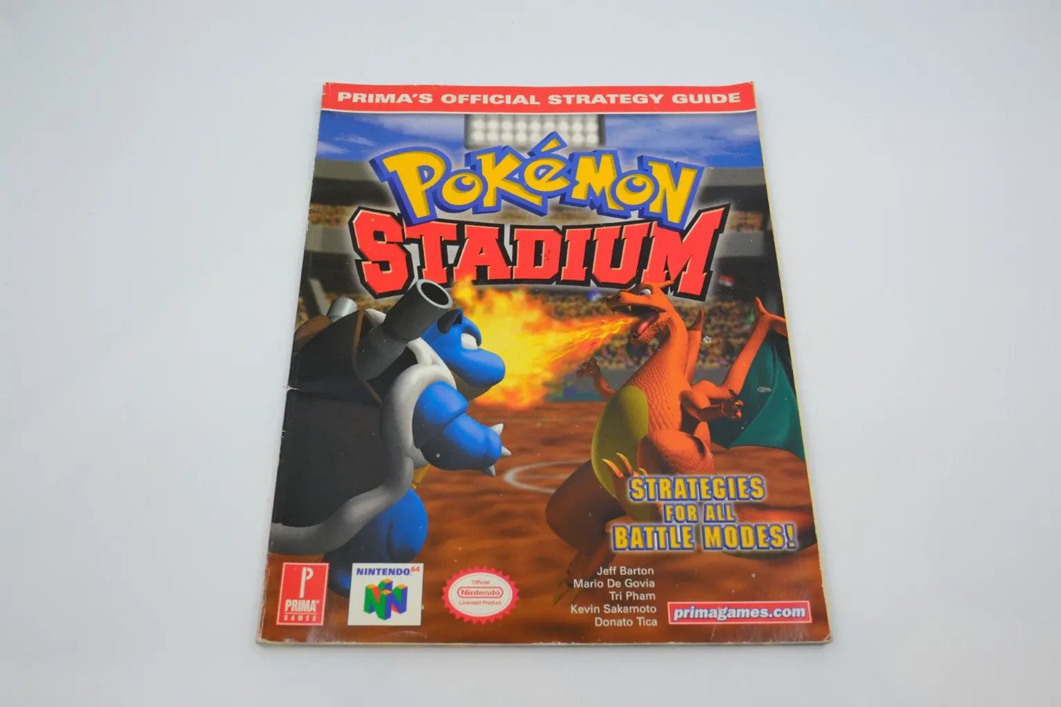 Pokémon Stadium — Prima’s Official Strategy Guide (N64) RetroGate - Your Gateway to Classic Gaming