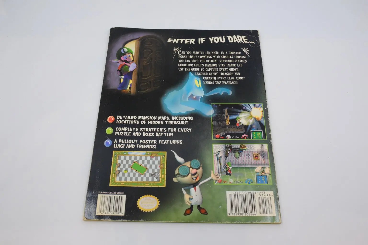 Luigi’s Mansion — Official Nintendo Power Player’s Guide (GameCube) RetroGate - Your Gateway to Classic Gaming