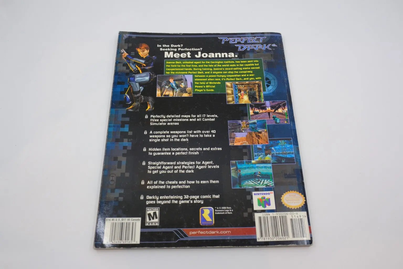 Perfect Dark — Nintendo Power Official Player’s Guide (N64) RetroGate - Your Gateway to Classic Gaming
