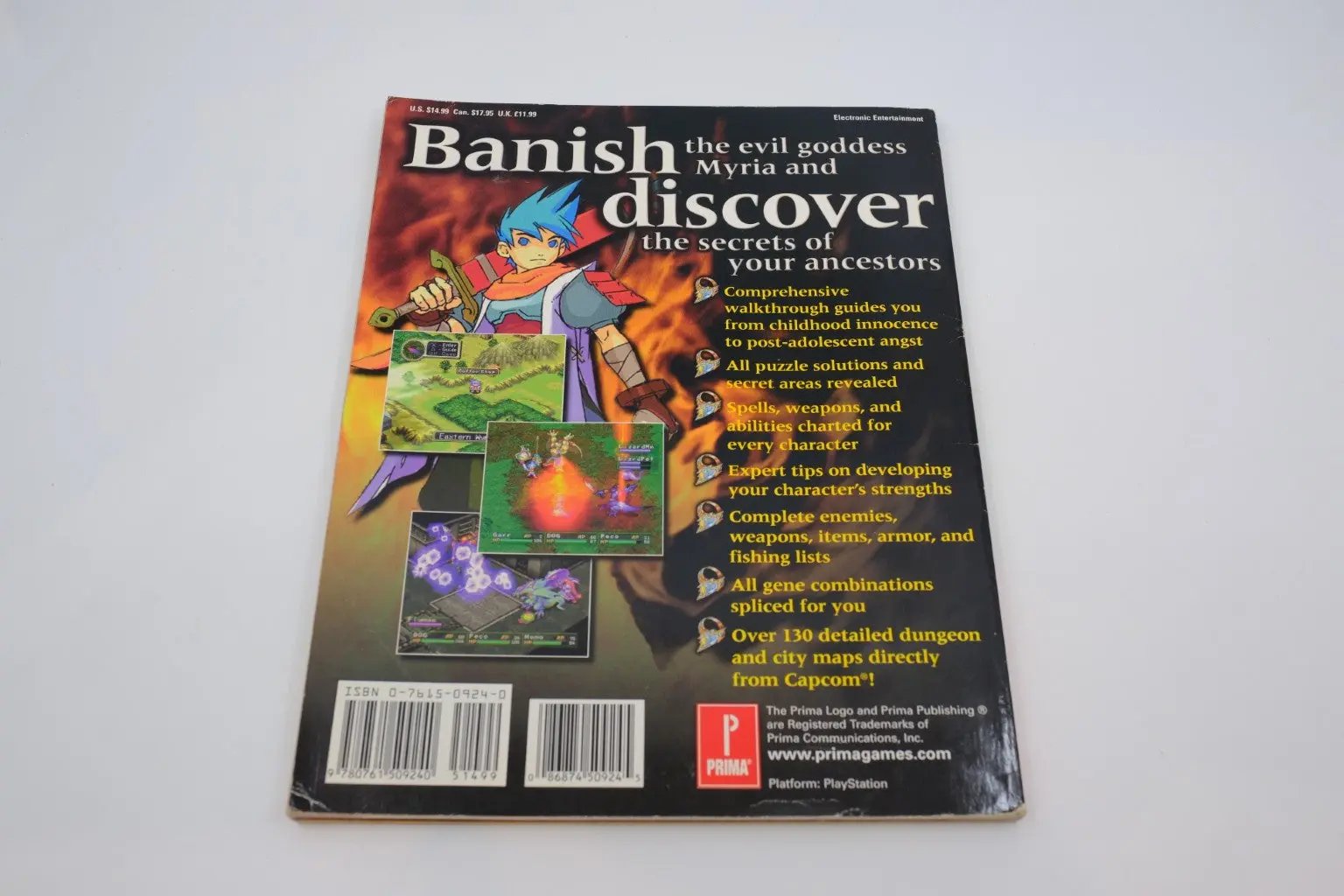 Breath of Fire III — Prima’s Official Strategy Guide (PlayStation 1) RetroGate - Your Gateway to Classic Gaming