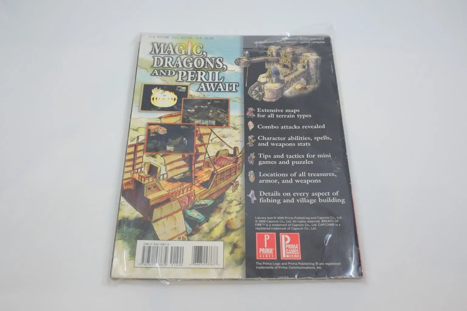 Breath of Fire IV — Prima Official Strategy Guide (PlayStation 1) RetroGate - Your Gateway to Classic Gaming