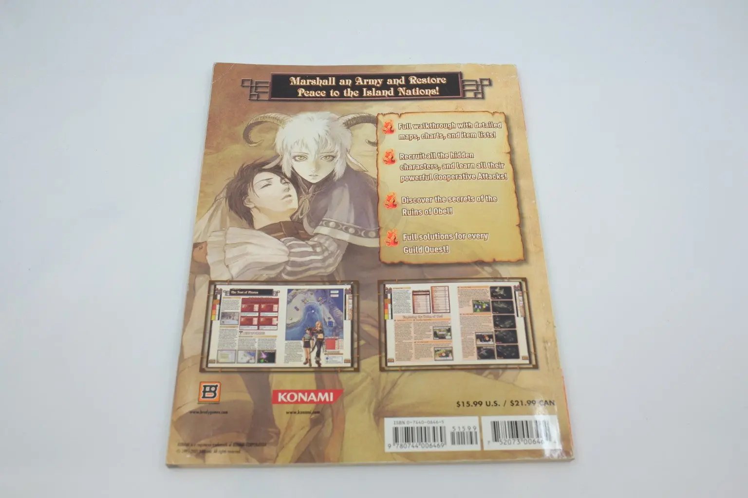 Suikoden Tactics — BradyGames Official Strategy Guide (PlayStation 2) RetroGate - Your Gateway to Classic Gaming