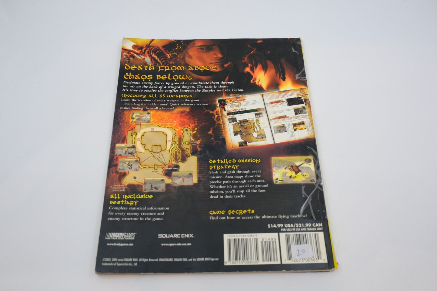 Drakengard — BradyGames Official Strategy Guide (PlayStation 2)