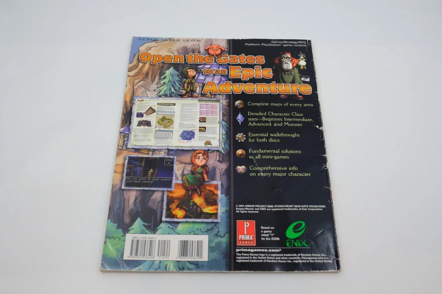 Dragon Warrior VII — Prima Official Strategy Guide (PlayStation 1) RetroGate - Your Gateway to Classic Gaming