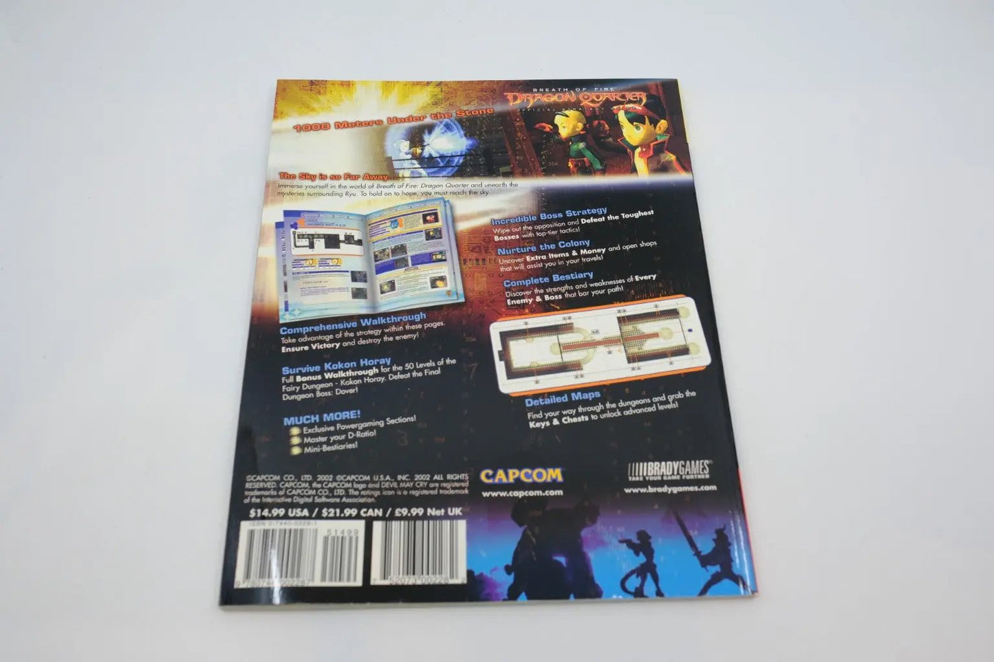 Breath of Fire: Dragon Quarter — BradyGames Official Strategy Guide (PS2) RetroGate - Your Gateway to Classic Gaming