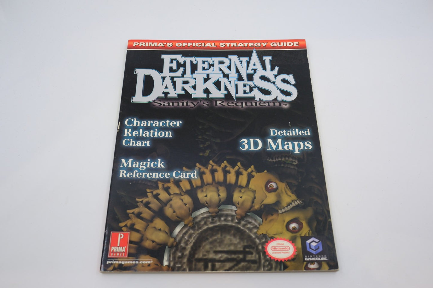 Eternal Darkness: Sanity’s Requiem — Prima Official Strategy Guide (Nintendo GameCube)