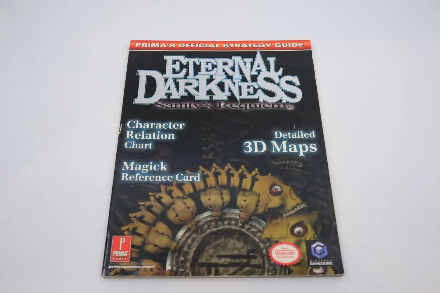 Eternal Darkness: Sanity’s Requiem — Prima Official Strategy Guide (Nintendo GameCube) RetroGate - Your Gateway to Classic Gaming