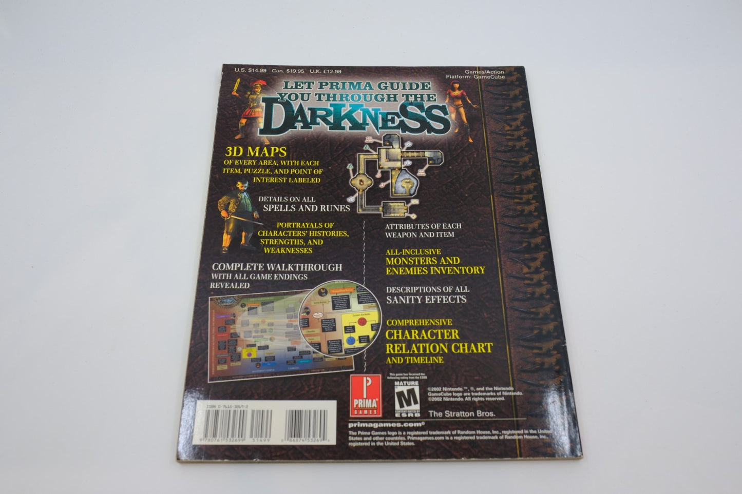 Eternal Darkness: Sanity’s Requiem — Prima Official Strategy Guide (Nintendo GameCube)