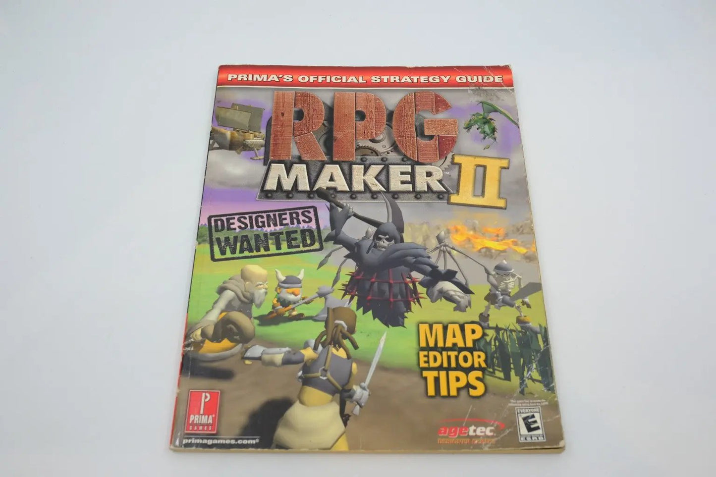RPG Maker II — Prima Official Strategy Guide (PlayStation 2) RetroGate - Your Gateway to Classic Gaming